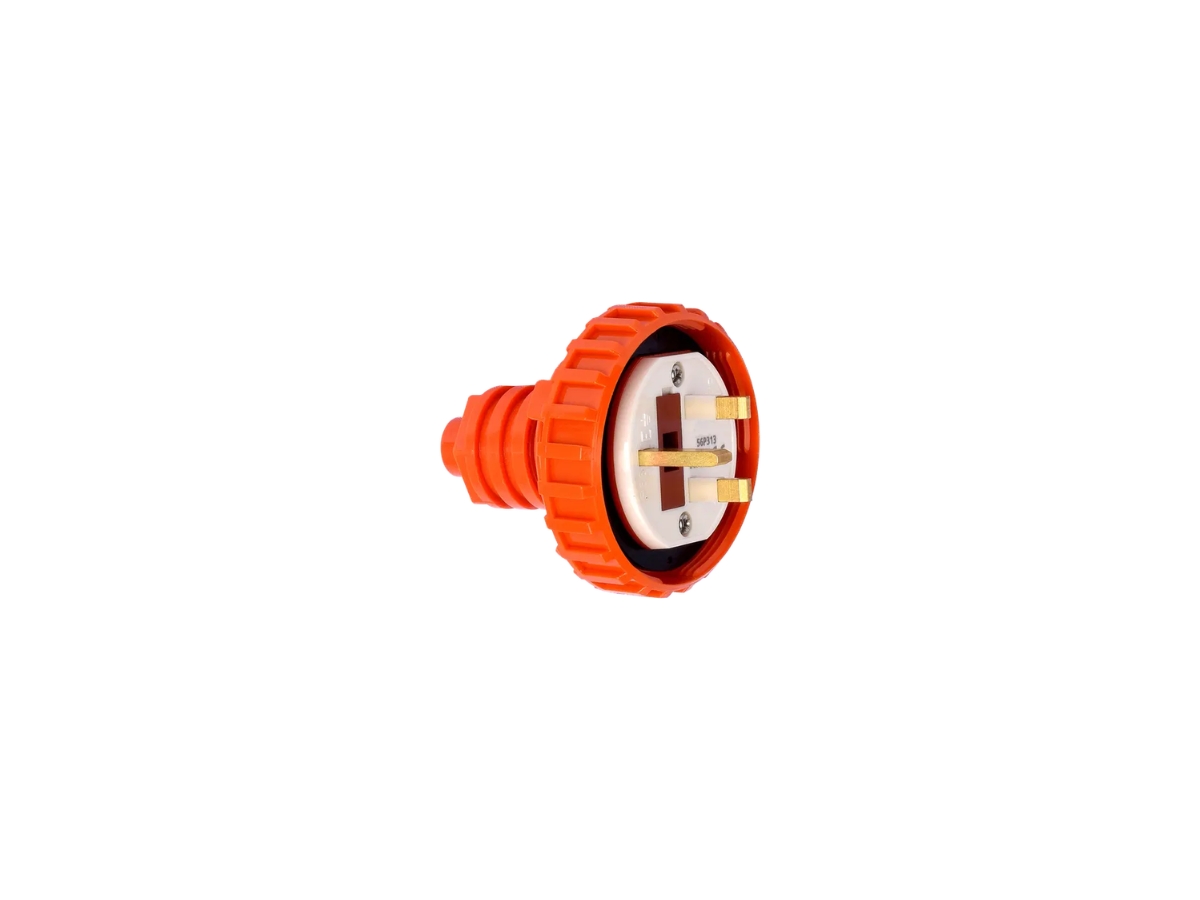 13A - 3PIN PLUG - STRAIGHT - 500-1